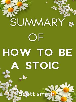 cover image of Summary of How to Be a Stoic